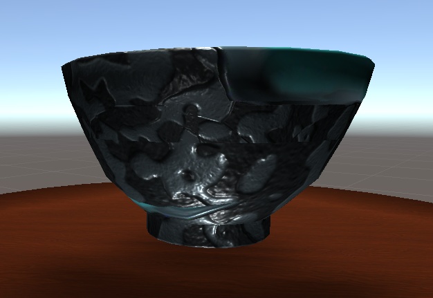 【3D小物】お抹茶と茶筅