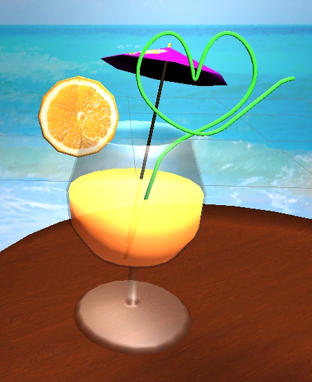 【3D小物】トロピカルジュース