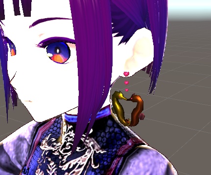 【3D小物】タツノオトシゴのぬいぐるみ