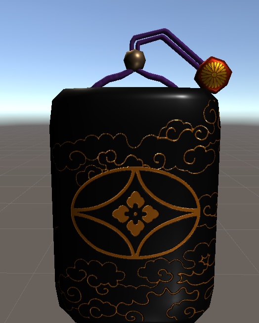 【3D小物】印籠