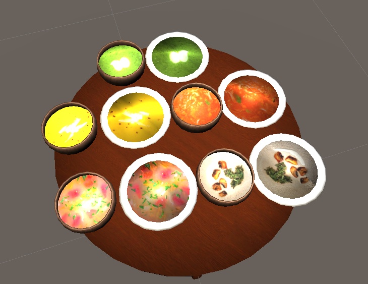 【3D小物】スープセット