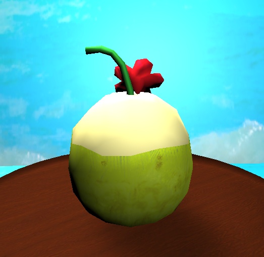 【3D小物】ココナッツジュース
