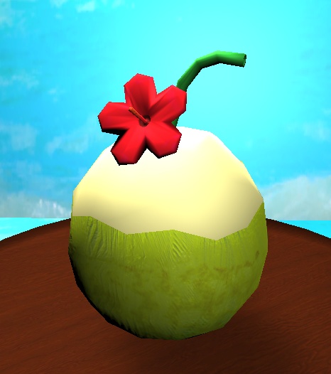 【3D小物】ココナッツジュース