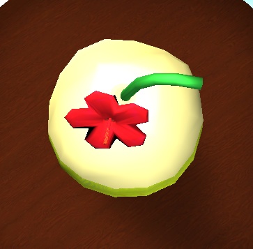 【3D小物】ココナッツジュース