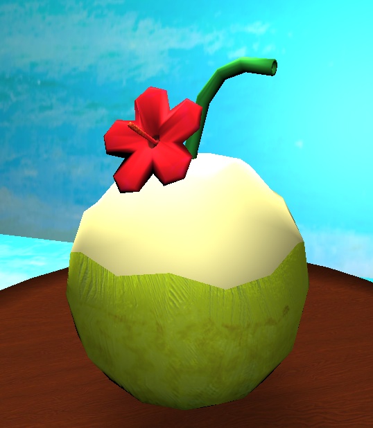 【3D小物】ココナッツジュース