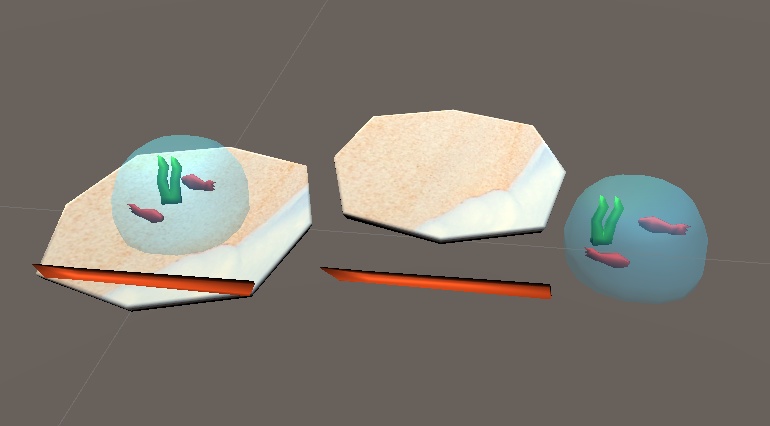 【3D小物】錦玉羹-夏-