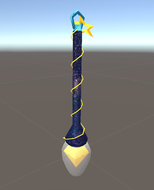 【3D小物】星空の筆ペン