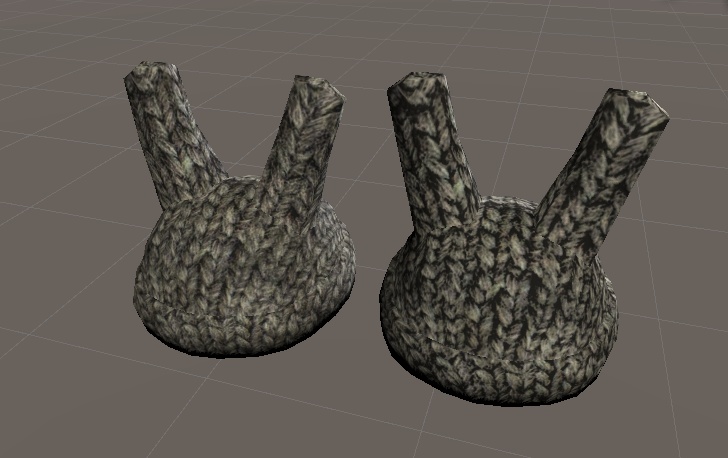 【3D小物】耳付きニット帽(2種)