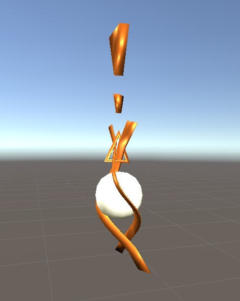 【3D小物】パールの耳飾り