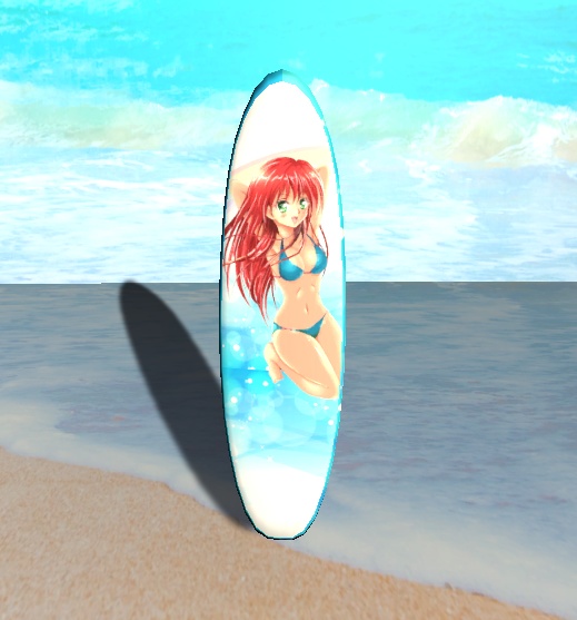 【3D小物】サーフボード