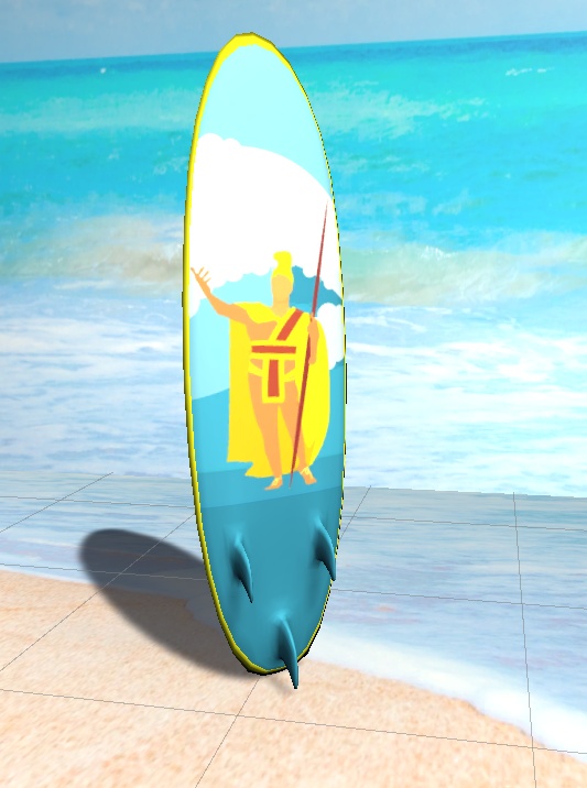 【3D小物】サーフボード