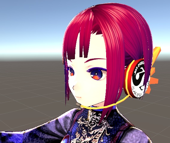 【3D小物】サイバーヘッドセット