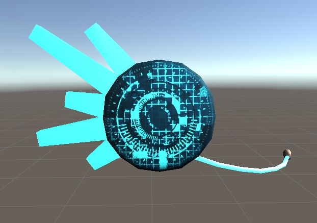 【3D小物】サイバーヘッドセット