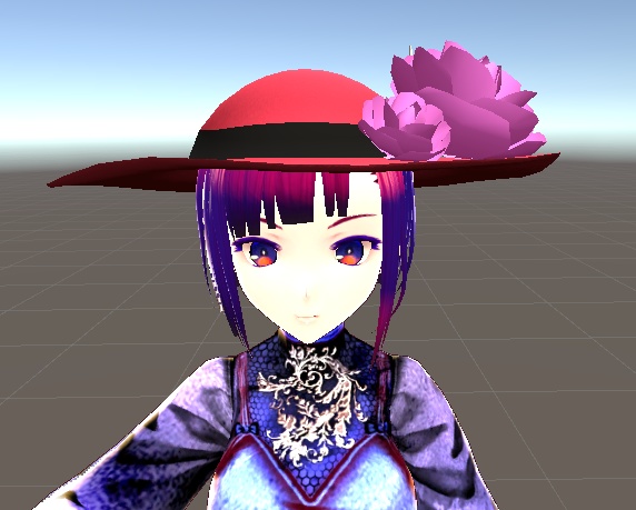 【3D小物】キャペリン-ローズ-