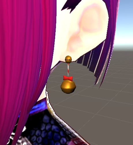 【3D小物】リボン鈴