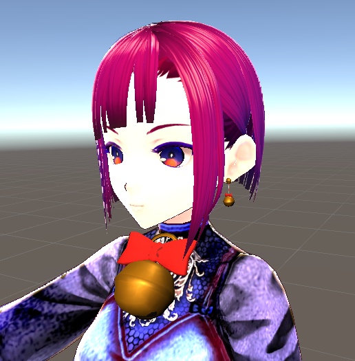 【3D小物】リボン鈴