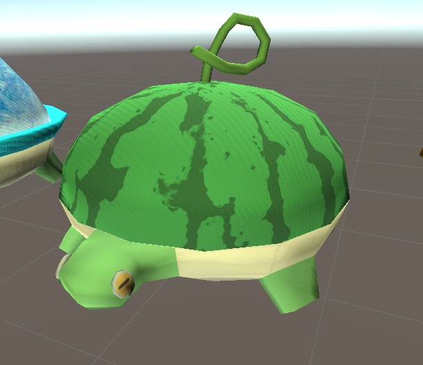 【3D小物】創作カメのぬいぐるみ-夏-(3種セット)