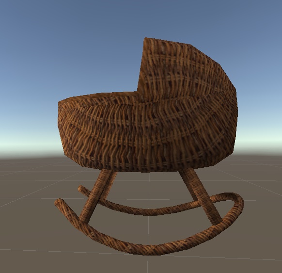 【3D小物】ゆりかご