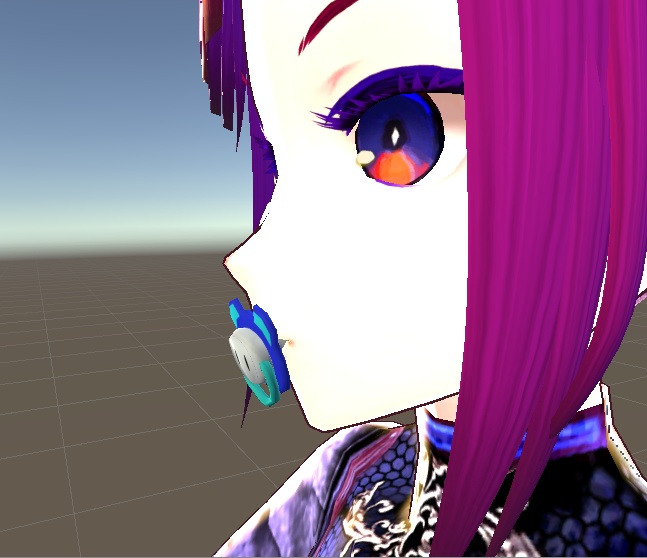 【3D小物】クマのおしゃぶり