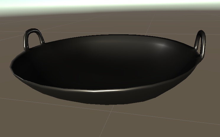 【3D小物】中華鍋と中華お玉