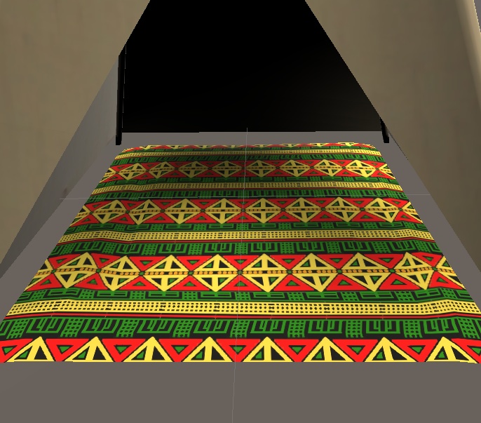 【3D小物】民族風テント