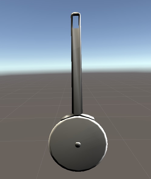 【3D小物】ピザカッター