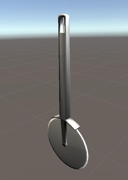 【3D小物】ピザカッター