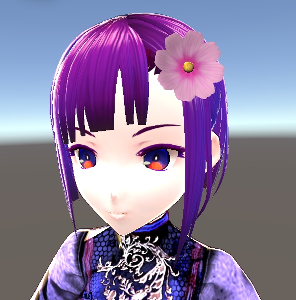 【3D小物】コスモスのワンポイント