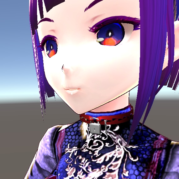 【3D小物】鍵付きチョーカー