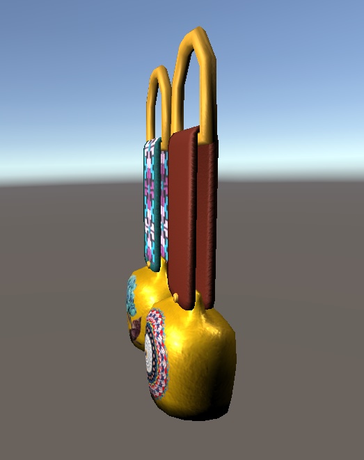 【3D小物】欧州風カウベル