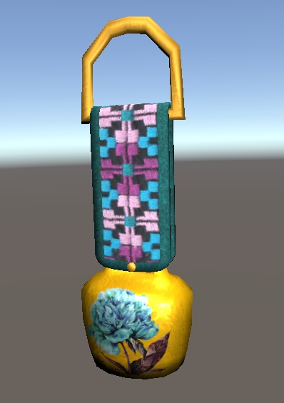 【3D小物】欧州風カウベル