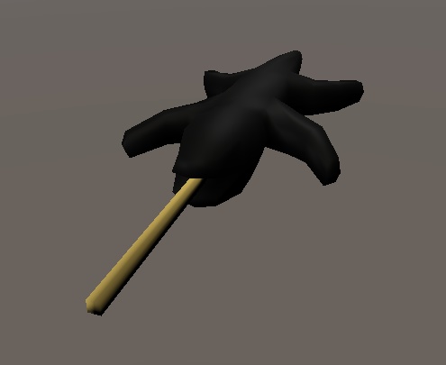 【3D小物】イモリの黒焼き