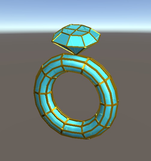 【3D小物】フレームリング