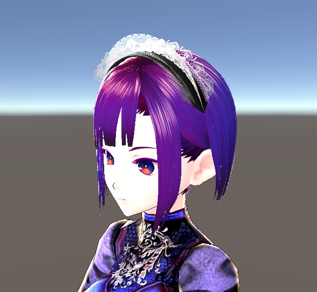 【3D小物】レースのカチューシャとリング