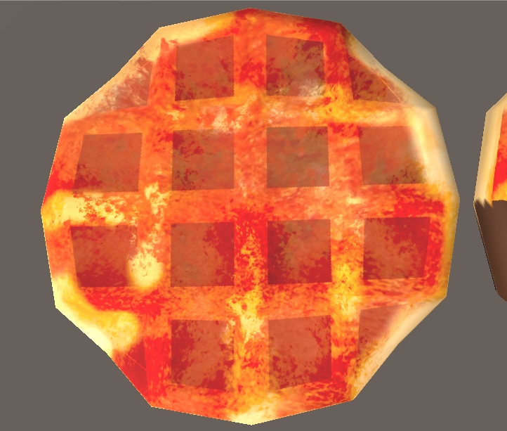 【3D小物】ワッフル&チョコワッフル