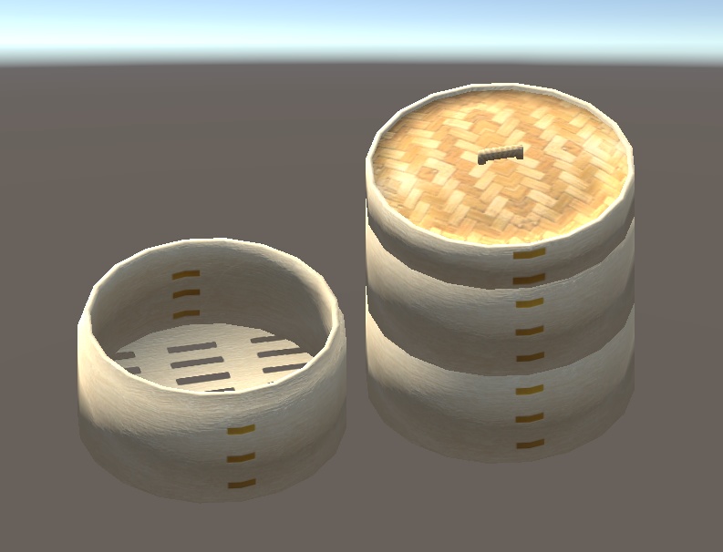 【3D小物】蒸籠