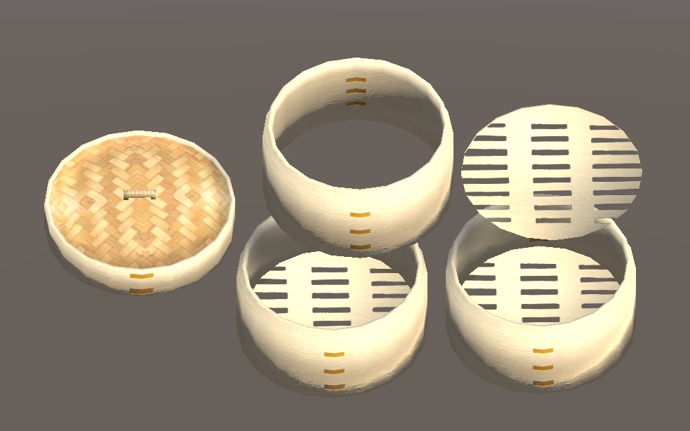 【3D小物】蒸籠