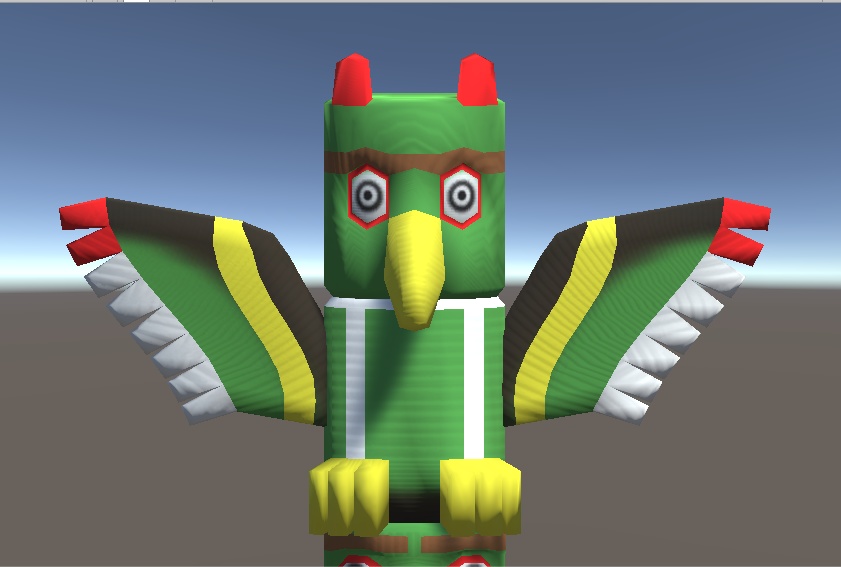 【3D小物】トーテムポール