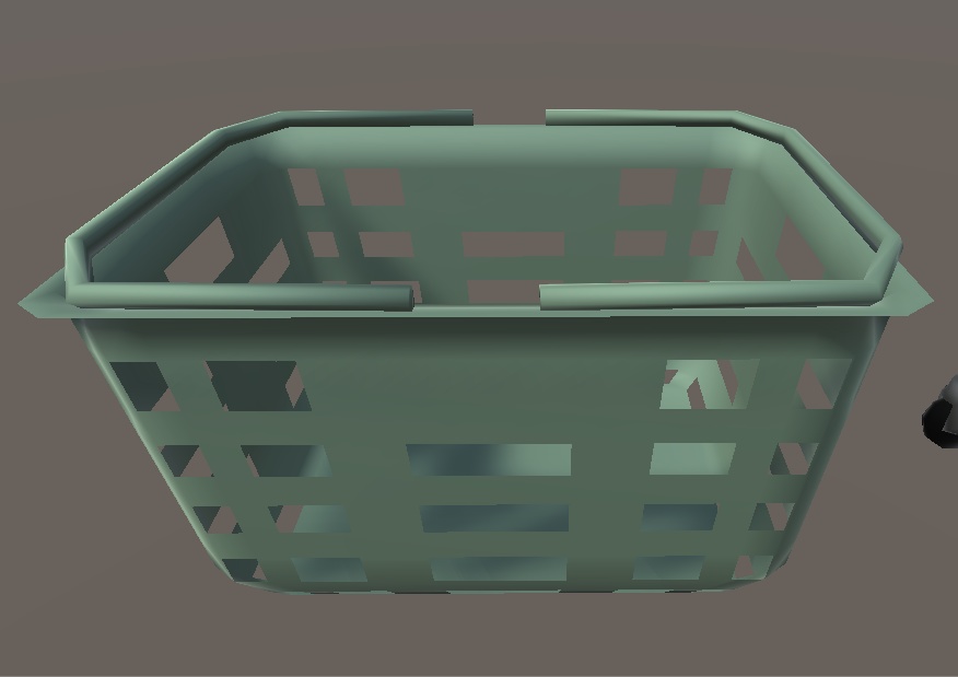 【3D小物】ショッピングカートセット