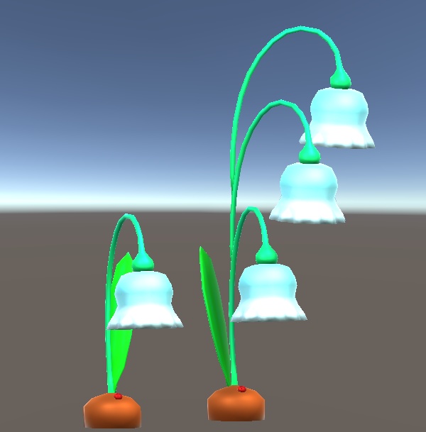 【3D小物】すずらんぷ&すずらんたん