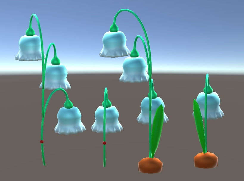 【3D小物】すずらんぷ&すずらんたん