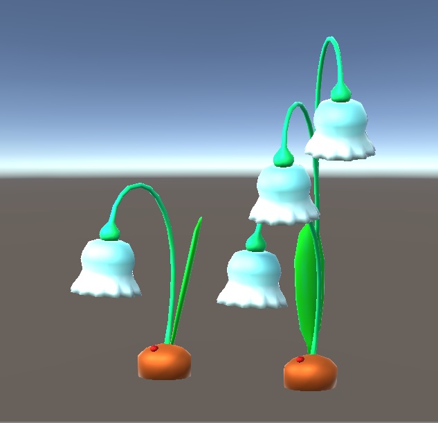 【3D小物】すずらんぷ&すずらんたん