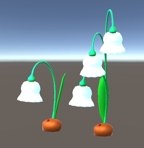 【3D小物】すずらんぷ&すずらんたん