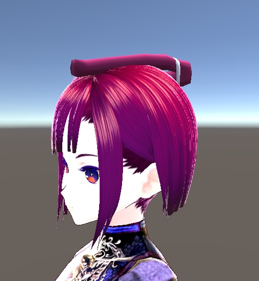 【3D小物】ちょんまげ