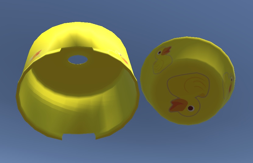 【3D小物】お風呂セット