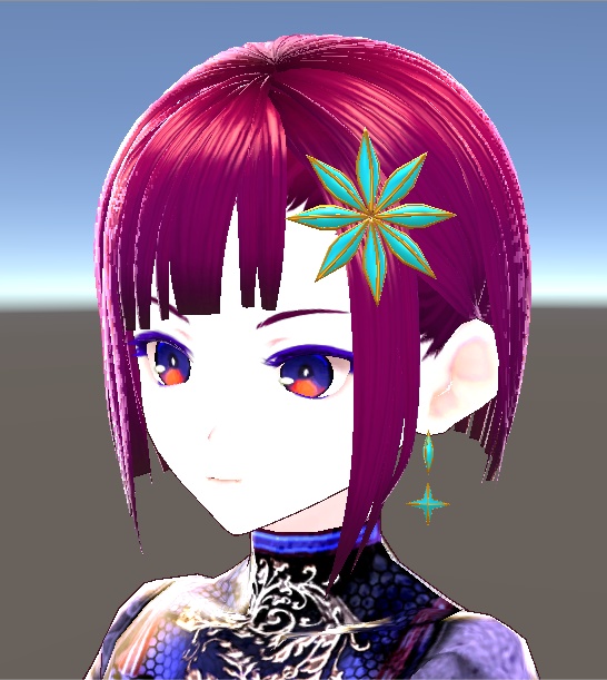 【3D小物】フレーム付きクリスタル(3種)