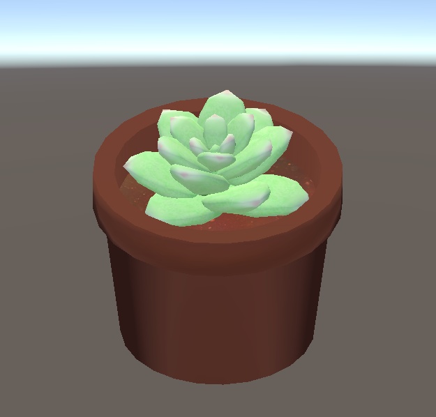 【3D小物】アイスグリーン(観葉植物)