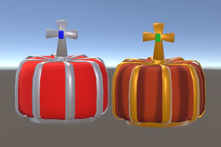 【3D小物】シンプルな王冠