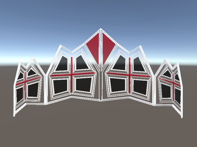 【3D小物】ガラスのティアラ