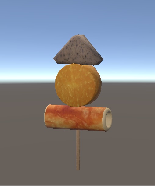 【3D小物】おでん串